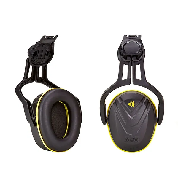 MSA V-Gard Helmet Mounted Ear Defenders SNR32 — Yellow